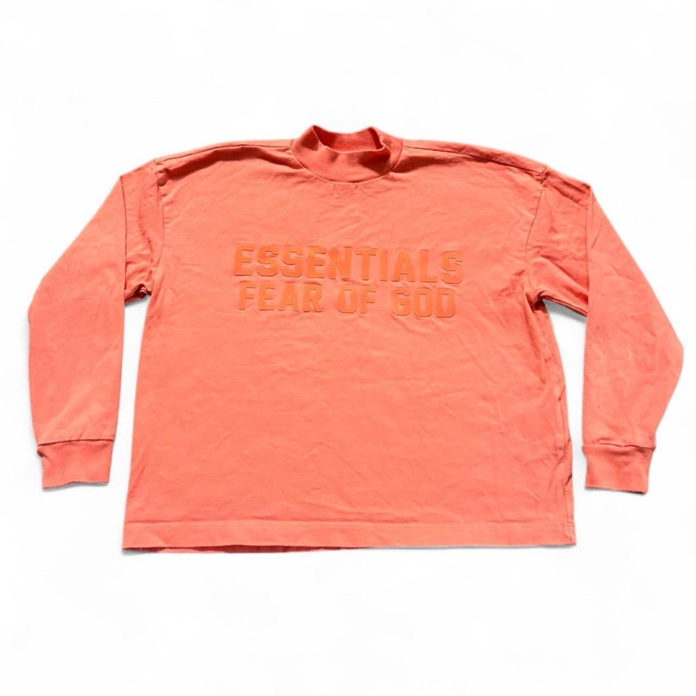 Fear of God Essentials Coral Long Sleeve T-Shirt – Kids 4/5